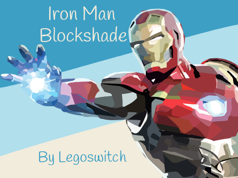 Iron Man Blockshade