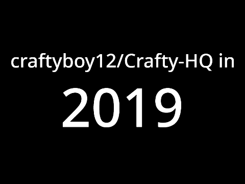 craftyboy12/Crafty-HQ in 2019