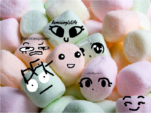 Add yourself as a marshmallow... remix remix remix remix remix remix