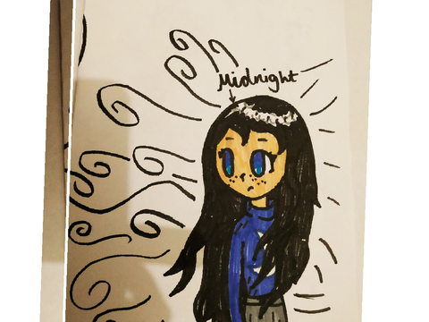My drawing of midnight