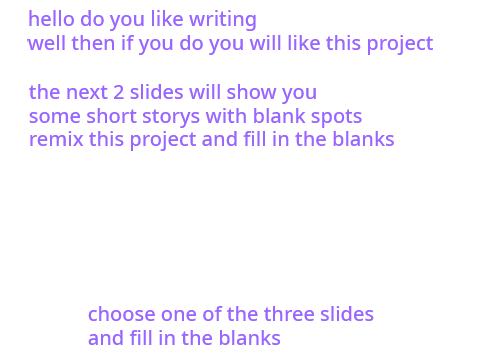 fill in the blanks 