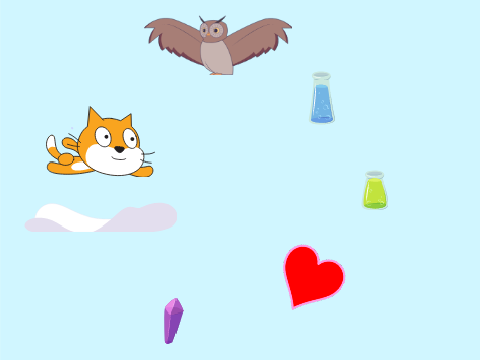 Flying Cat!
