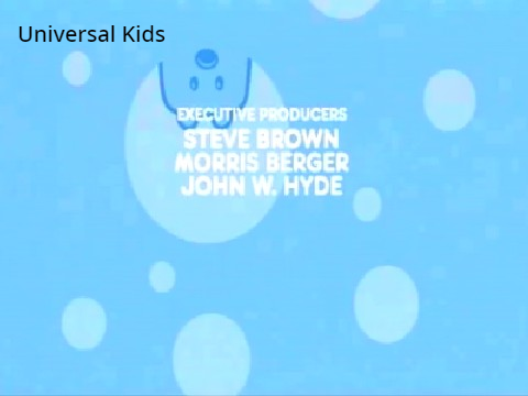 Wow! Wow! Wubbzy End Credits On Universal Kids