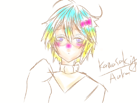 デジタルで落書き。汚いねぇ