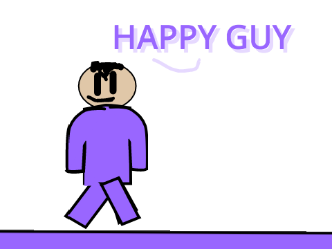 Happy guy