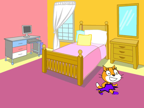 The Life Of Scratch The Cat.
