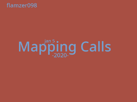 Well... Mapping Calls.