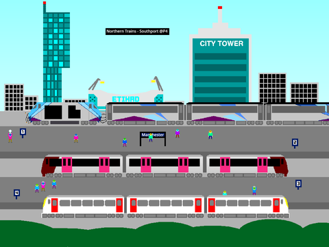 Train Station Manchester Edition