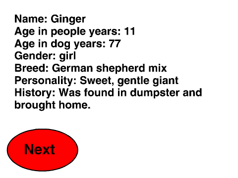 MEH DOG GINGER