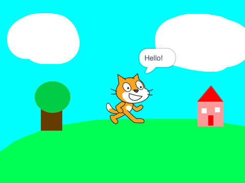 talk to scratch (The First Project I Ever Posted Here)