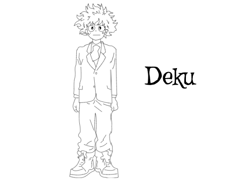 Deku- Sketch