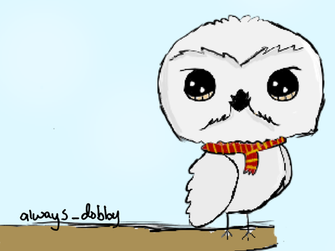 HP Art Collab- Hedwig