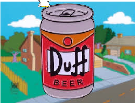 homer need duff beer and donuts