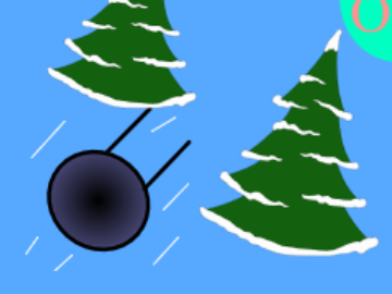 Winter Scrolling Game