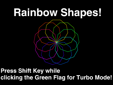Rainbow Shapes