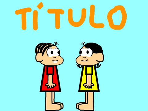 Mônica e Magali em: O Título