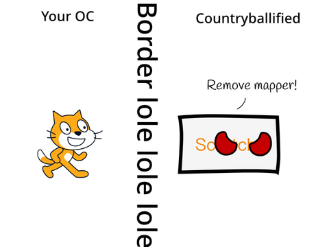 Give me your OC and I will Countryballify it