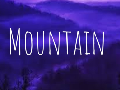 Mountain~ Polyart