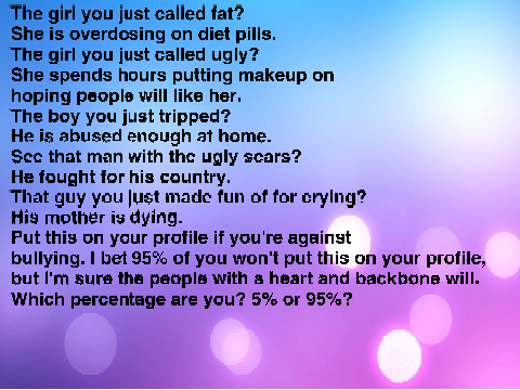 STOP BULLYING!
