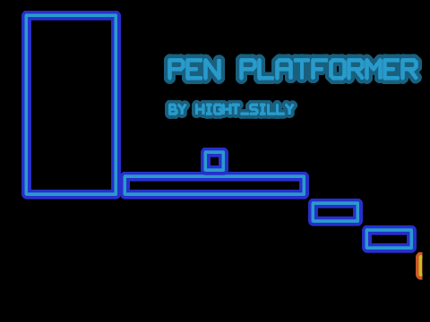 Pen Platformer Not Done (100%Pen)
