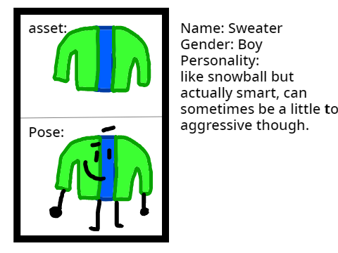 Sweater for BFM!