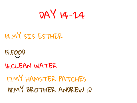 DAY 14-24
