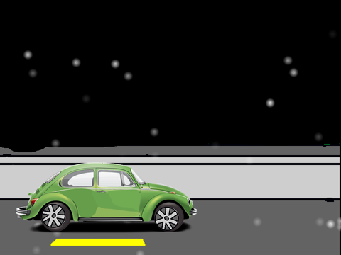 Simple vw beetle animation 