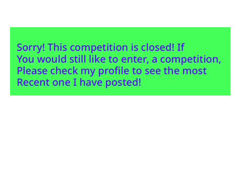 Oc competition  (closed)