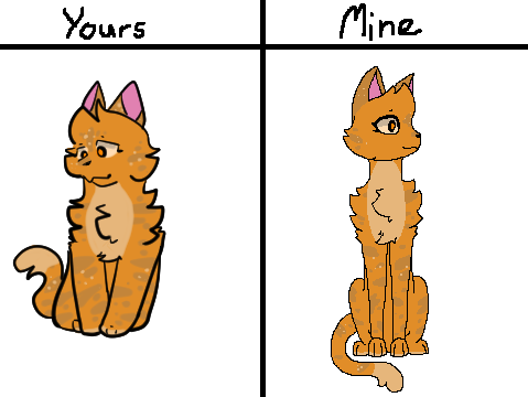 Here's Blazepaw! @SilentEchos