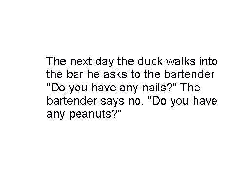 So jokes