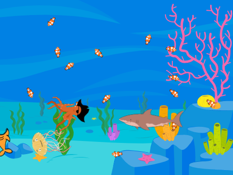 shark game 2 player game
