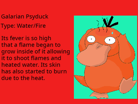 Galarian Psyduck (Concept)