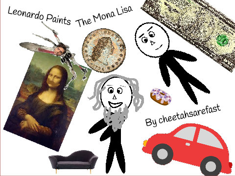 Leonardo Paints the Mona Lisa (Star Wars Episode 1374)