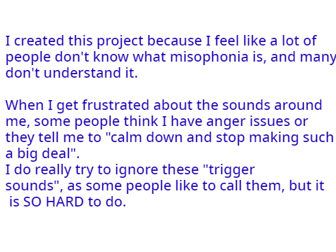 Misophonia  remix