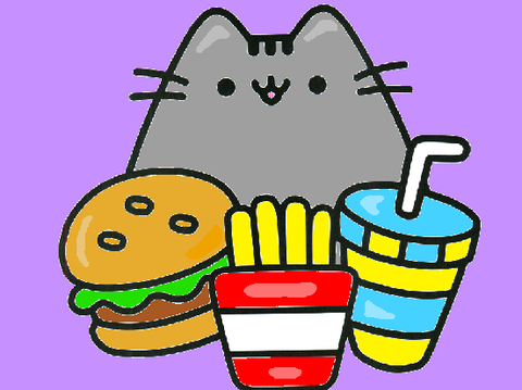 OPEN CC ~Pusheen's fast food~ remix-2