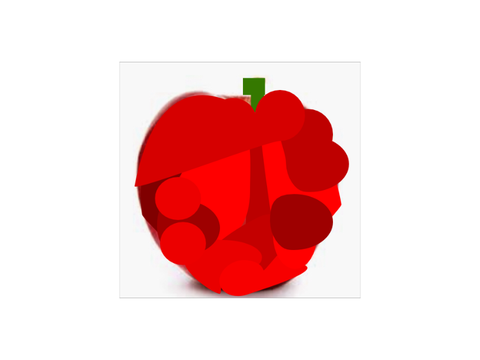 BLOCKSHADED APPLE!!!