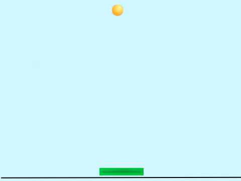 ボール跳ね返しゲーム