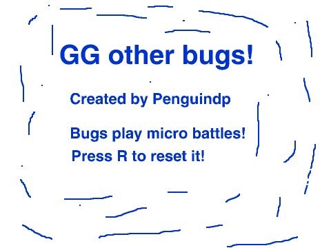 Bugs play micro battles!