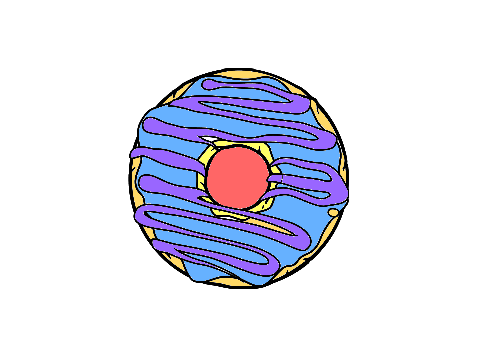 Donut Coloring Competition entry
