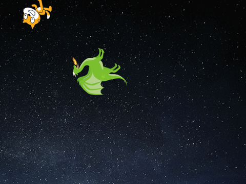 (project 1) Cat Running from a Dragon Game