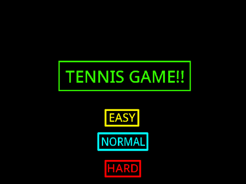 TENNIS GAME!!