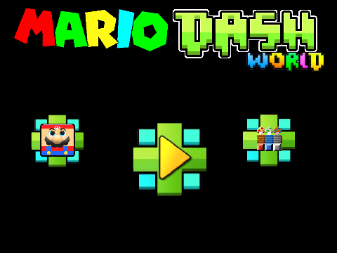MarioDash ✪✪✪✪✪✪✪✪✪✪✪ Mario + Geometrydash + Flappy Bird games scratch game atomicmagicnumber… remix