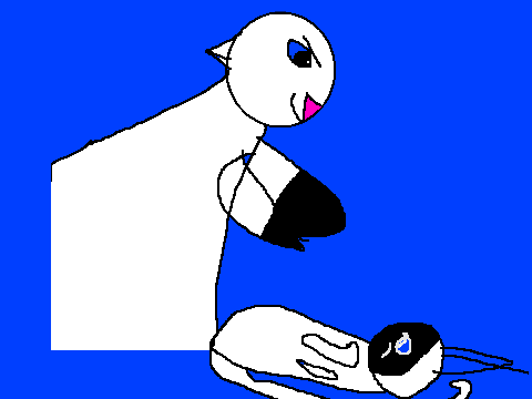 (Reshared) Tallstar fights Blackstar! 