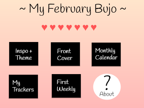 ~ My February Bujo ~