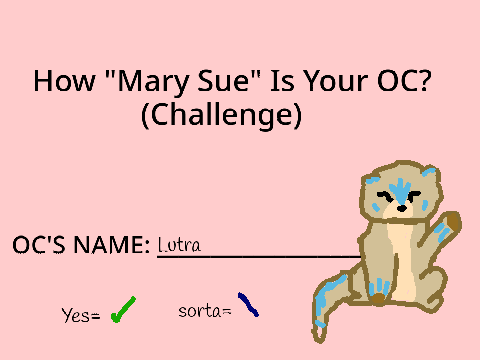 How "Mary-Sue" Is Lutra?