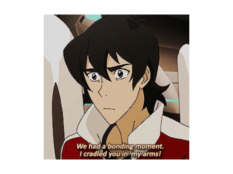 WHEN YOU PAUSE VOLTRON... #1: Keith!