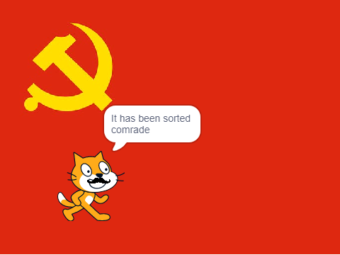 ☭ Stalin Sort ☭