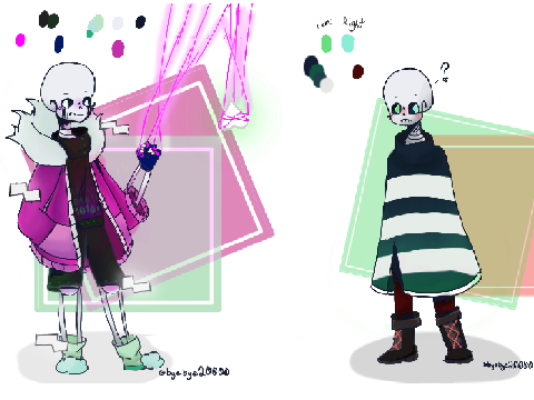 Maggy and Glitch [ REQUEST]