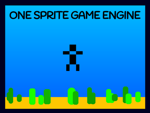 One Sprite Game Engine!