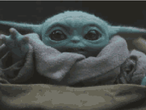 Say "hi" to Baby Yoda